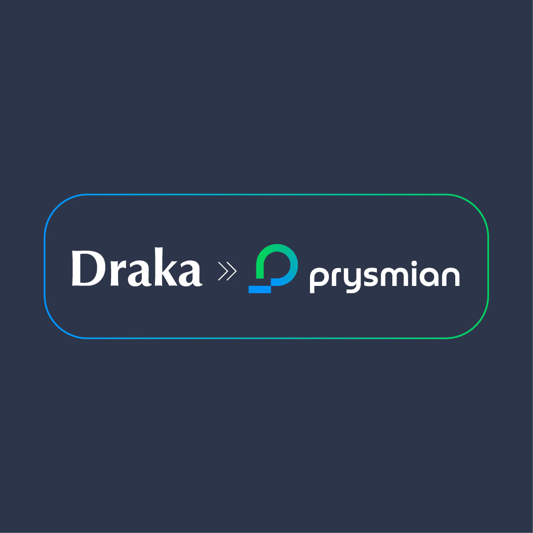 Draka logo changes to Prysmian logo